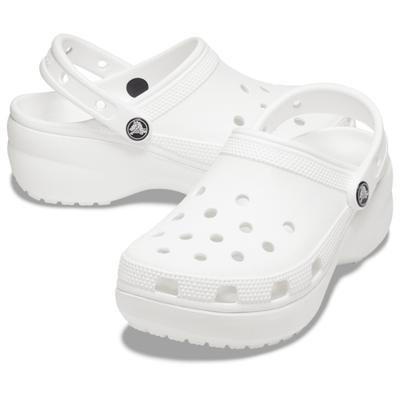 Classic Platform Clogs Woman White 206750 100