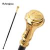 Golden Freemasonry Freemasons VG Totem Relief Walking Cane Fashion Walking Stick Gentleman Crosier Knob Walking Stick 93cm