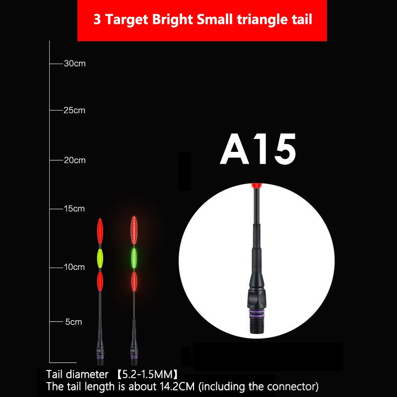 Smart Fishing Float Bite Alarm Fisk Agn Led Lys Fargeskifte Bøye Med