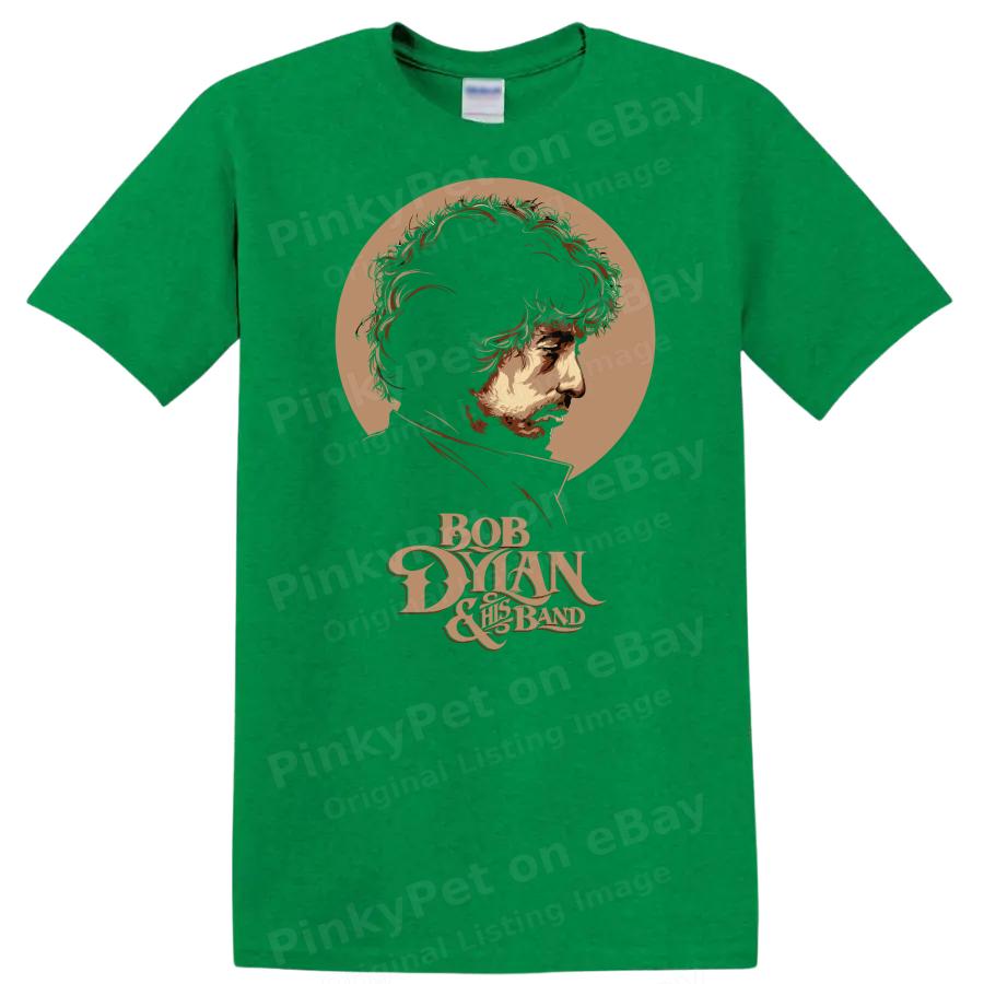 Dylan Profil Vintage Musik Kunst Unisex T-Shirt Grafisches Porträt T-Shirt