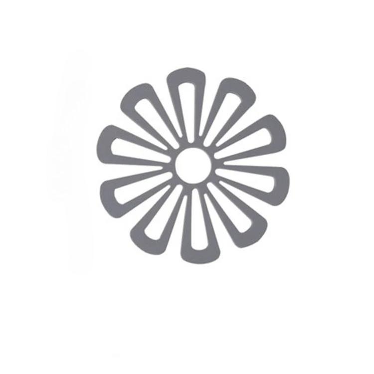 

3/1Pcs Flower Shape Pot Mat Thickened Heat-resistant Insulation Coasters Anti Slip Desktop Mat Kitchen Insulation Pad For Dishes About 16.8CM