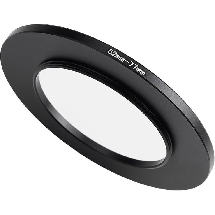 49mm To 58mm Step-Up Ring Filter Adapter for All Brands UV ND CPL Metal Ring Step-Up Rings Adapter Filter (49mm-58mm)
