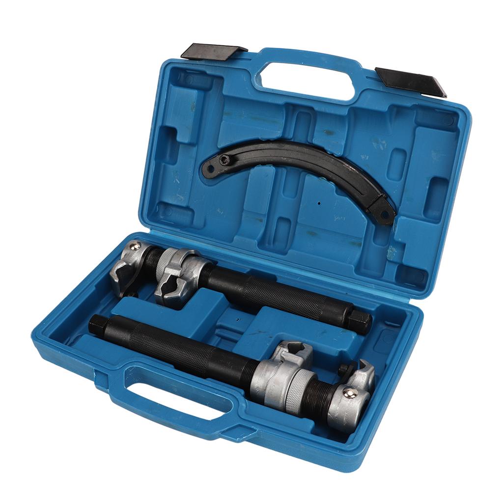 Outil de compression de ressort hélicoïdal avec mâchoire et support Ensemble de compresseur de ressort de jambe de force robuste de 2645 lb pour