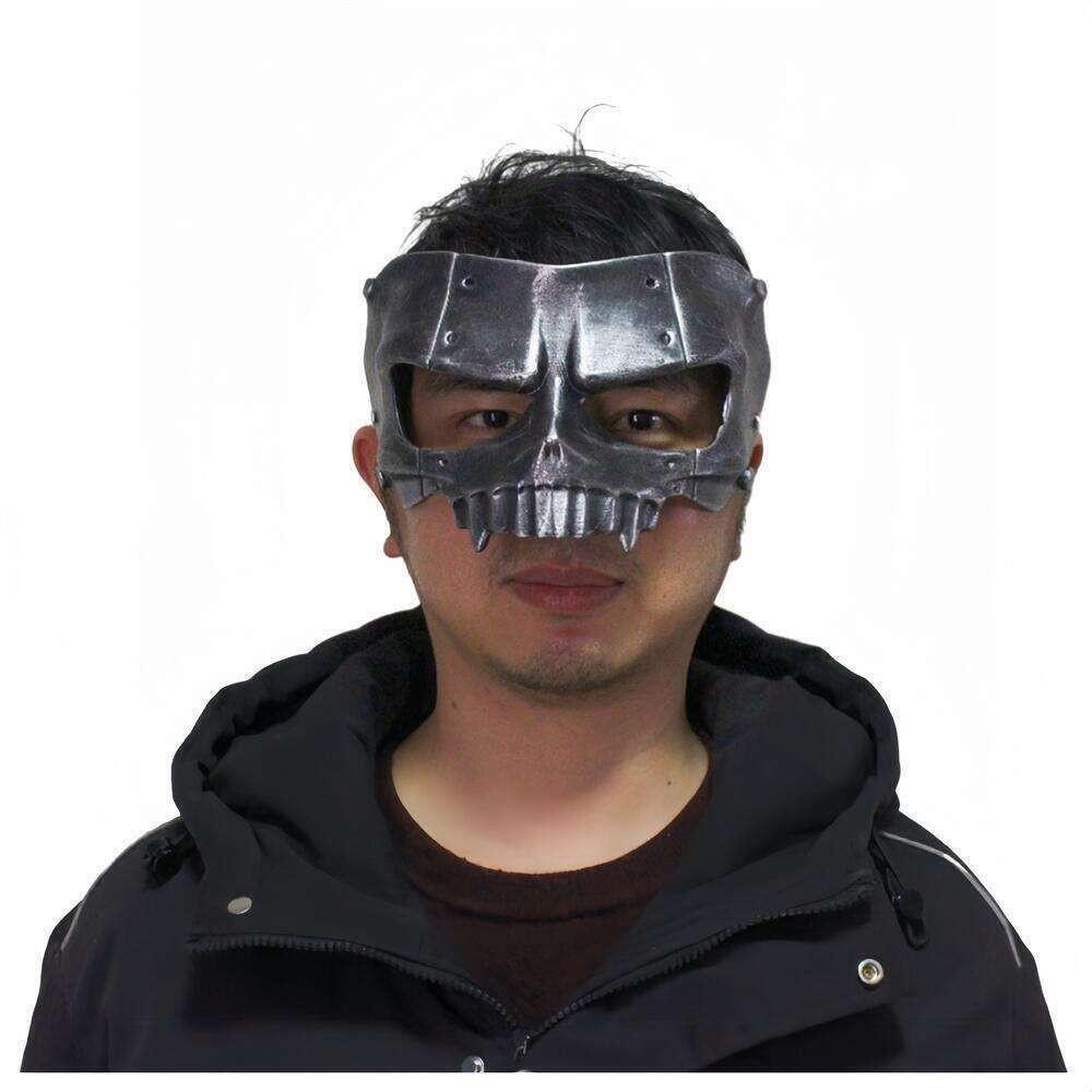 

Половина винтажной креативной маски для лица для празднования Хэллоуина и карнавальных мероприятий античный серебряного