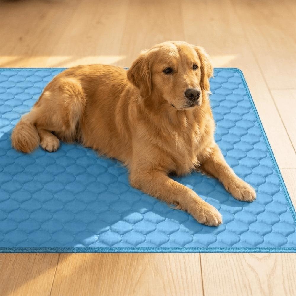 Nonslip Pet Cool Mattress Breathable Dog Sleeping Mat Kennel Liner Pet Ice Pad Indoor Use