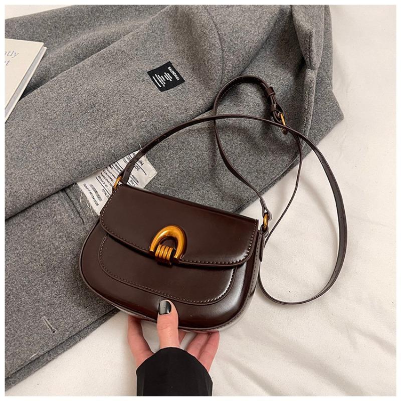 

Женская сумка-седло новая осень и зима универсальная на плечо сумка-мессенджер женская нишевый дизайн подмышечная женская сумка маленькая