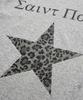 SAINTPAIN Sp Star Heavyweight Ringer T-Shirt Melange Grey