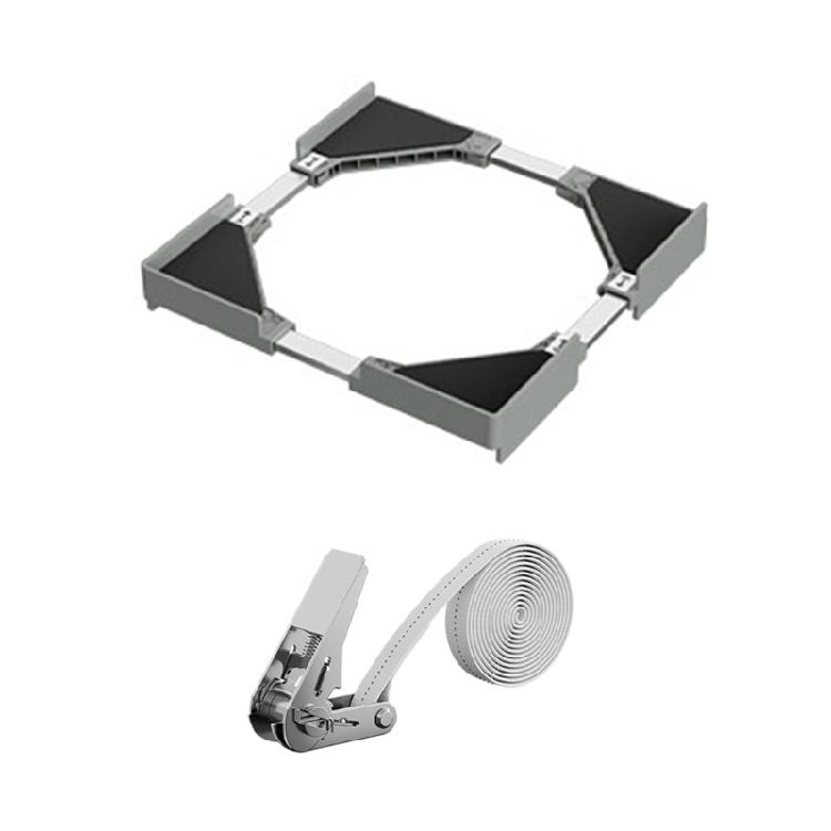 Stand Height Adjustable Washing Machine Pedestal Multifunctional Base Home Appliance Anti Noise Drying Rack