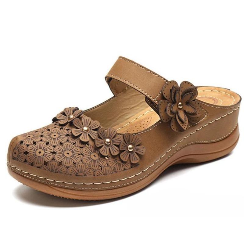 Nuevas zapatillas de ocio para mujer, zapatos de cuña con tacón para mujer, sandalias de verano, sandalias de plataforma para fiesta, sandalias casuales para mujer