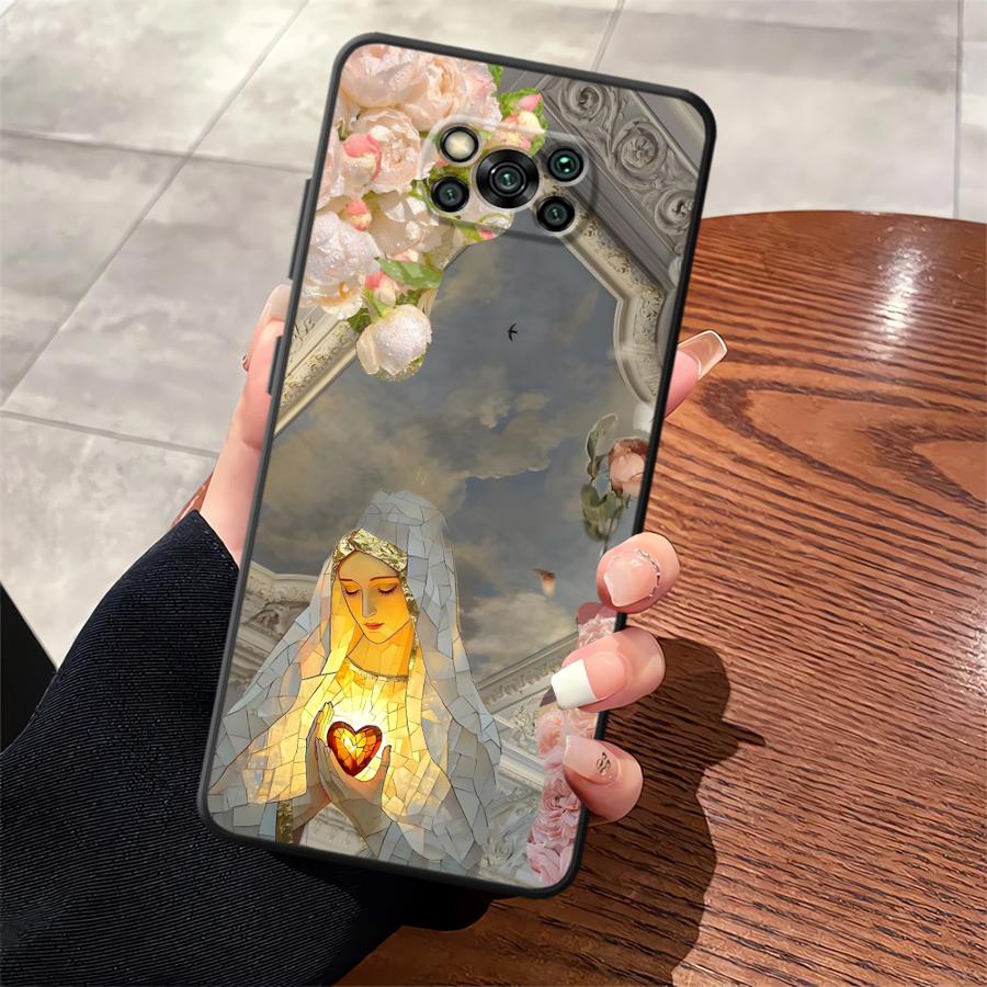 

Funda Phone Cover Case for Xiaomi Poco F8 C61 M3 M4 M7 C71 C75 F1 M5 C50 X3 X4 X5 X7 Pro F3 Holy Mother Poco M7 pro 5G
