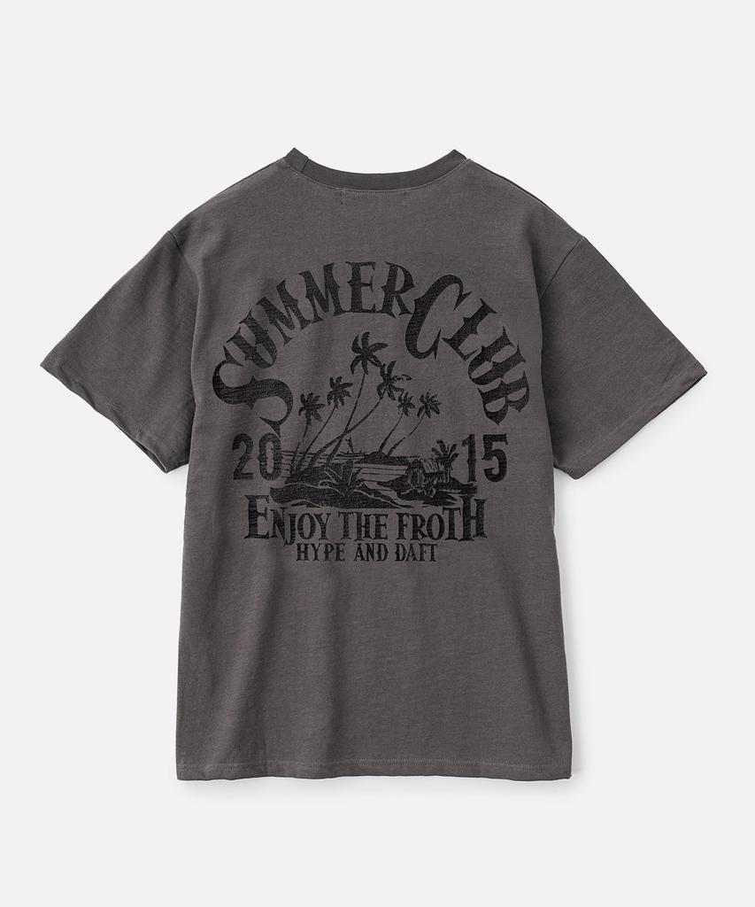 VASTIC Summer Club T-Shirt_Charcoal