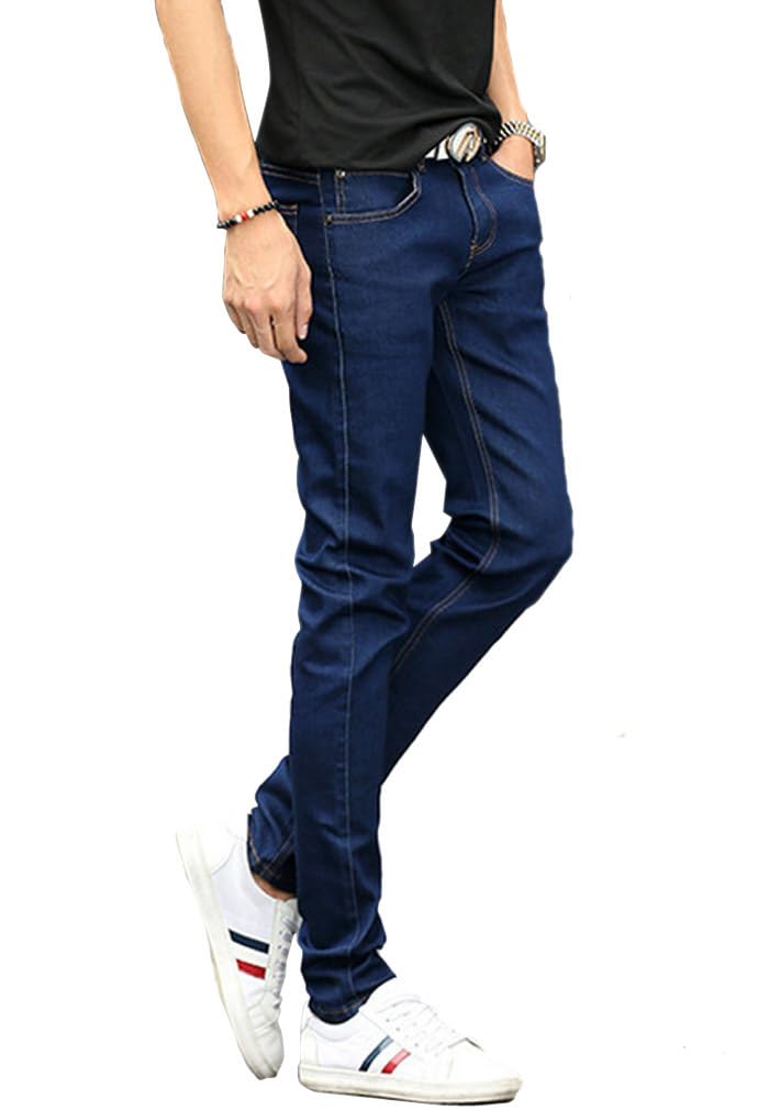 Arcade Skinny Slim Stretch Denim Size 801 Men's Denim, Fit, Lightweight, Spring/Summer Denim, Pants, Jeans, 36, Navy,