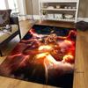 Dwayne Johnson Movie Carpets and Rug Black Adam Carpet Floor Mat Living Room Bedroom Large Area Soft Carpet Kids Room Rug