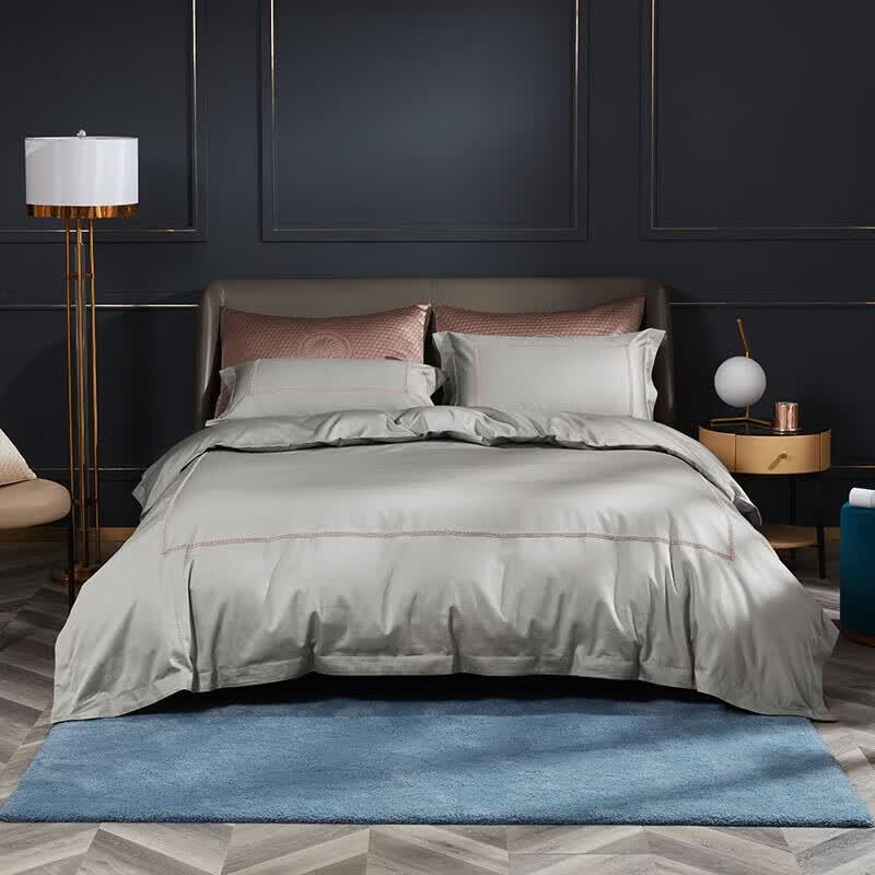Luolai Long-Staple Cotton Sateen Bedding Set
