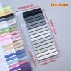 Gradient Pet Transparent Index Sticky Notes For Note Taking