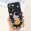 Case For Oppo Realme C67 4G Phone Cases Fashion Astronaut Soft Silicone Shockproof Back Cover Matte Shell For RealmeC67 4G Funda
