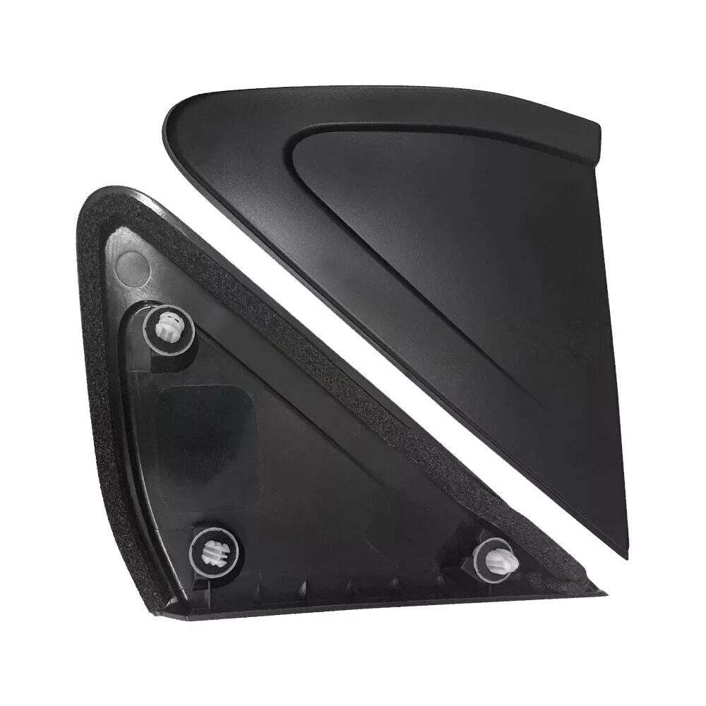 2Pcs Fender Mirror Molding Triangle Trim Corner Cover For Nissan Versa 2020-2021