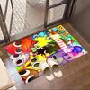 Custom Name Personalized Sprunki Game Print Carpet, Versatile Home Decor Rug, for Playroom, Apartment, Balcony, Entryway, Hallway Gift