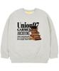 UNION GARMENTS [Fleece-Lined] 97 Radio Oversized Sweatshirt Oatmeal
