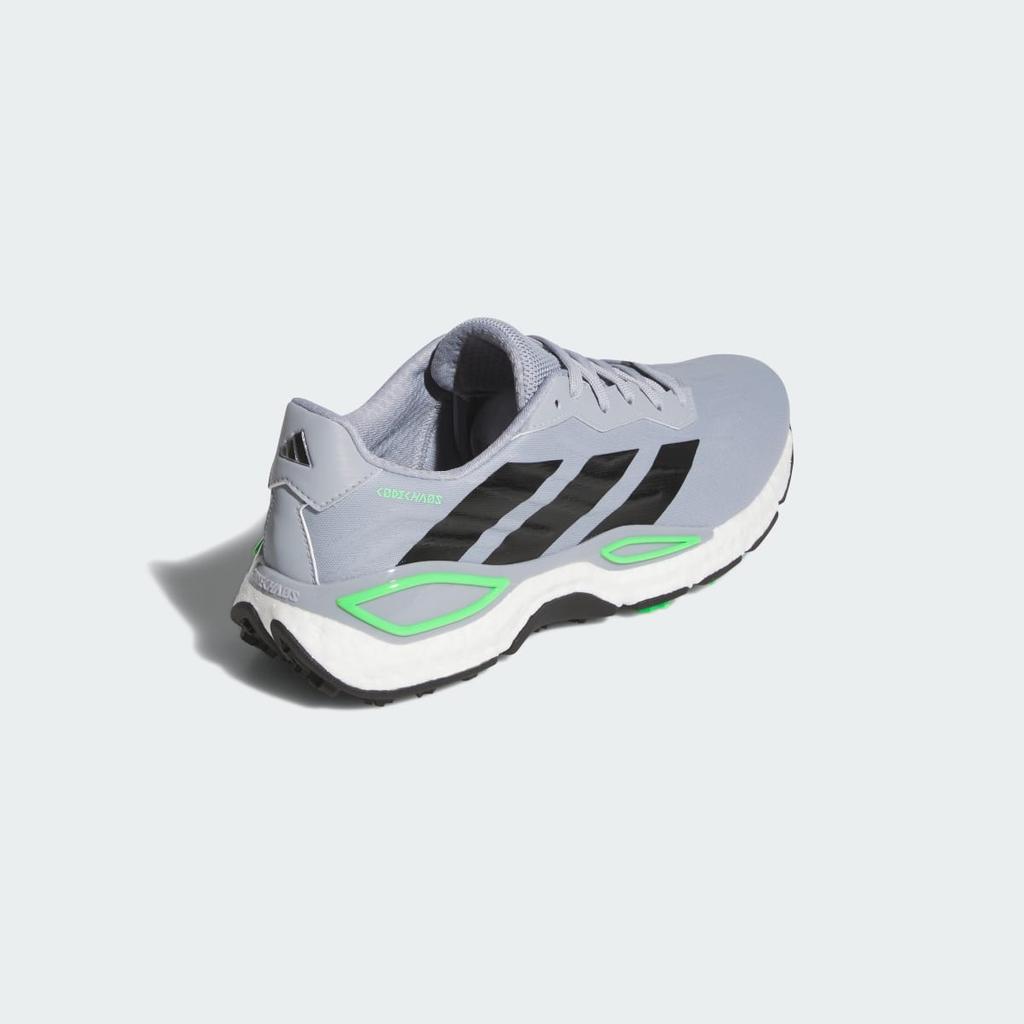 adidas CODECHAOS 27 SPIKELESS GOLF KI5736 Men's Performance Sports Shoes Halo Silver / Core Black / Screaming Green