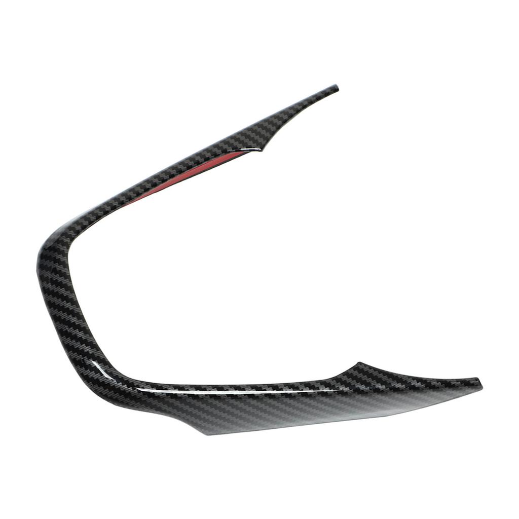 Lenkrad V-Form Verkleidung Carbonfaser-Optik Rahmenabdeckung für Toyota Yaris Cross Sienta Aqua