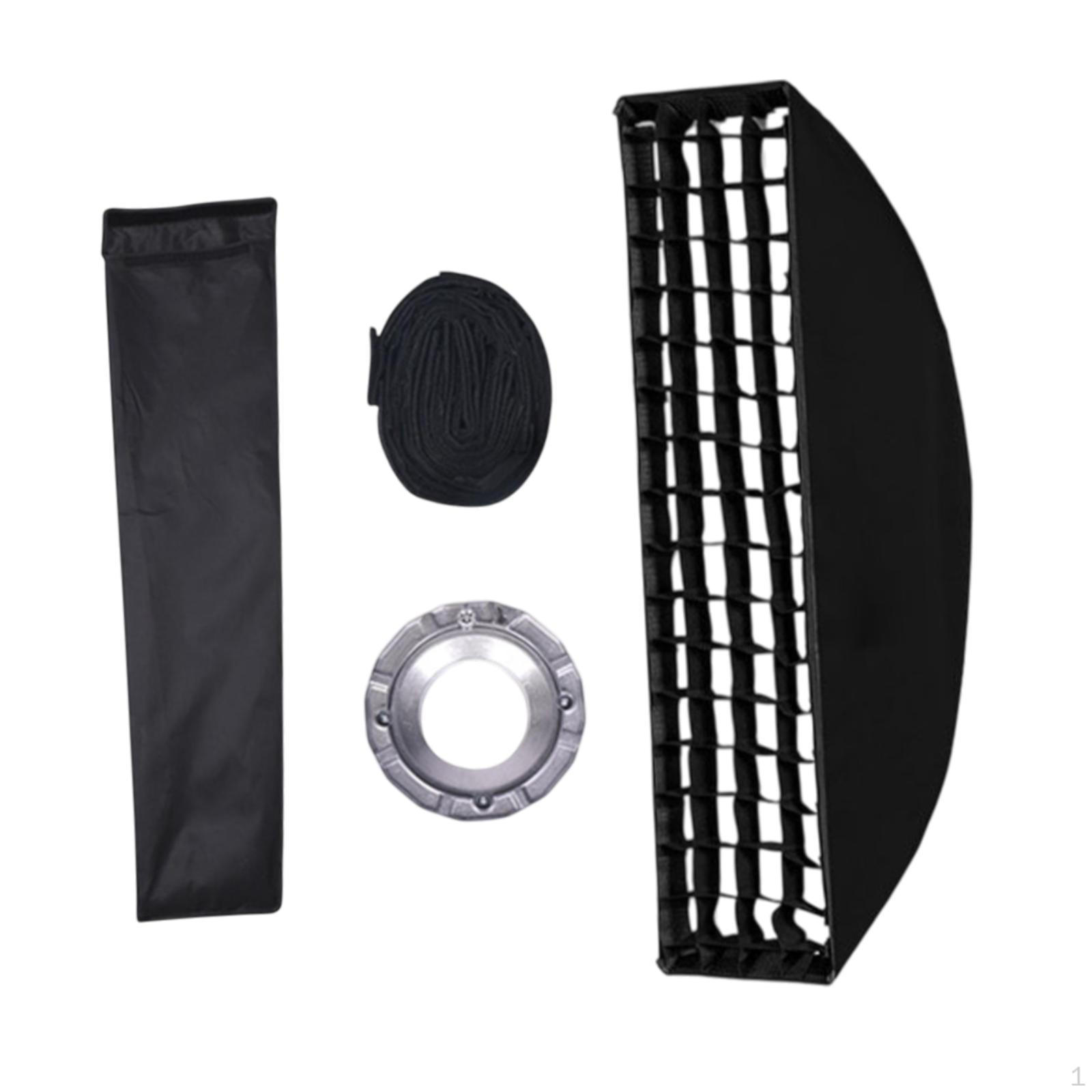 Photography Lighting Softbox Diffuser for Camera Use in Professional Studios with Grid