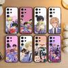 Ouran High School Host Club Handyhülle für Samsung S26, S25, S24, S23, S22, S30, S21, Ultra, Plus, FE 5G, schwarze Softcover-Hülle