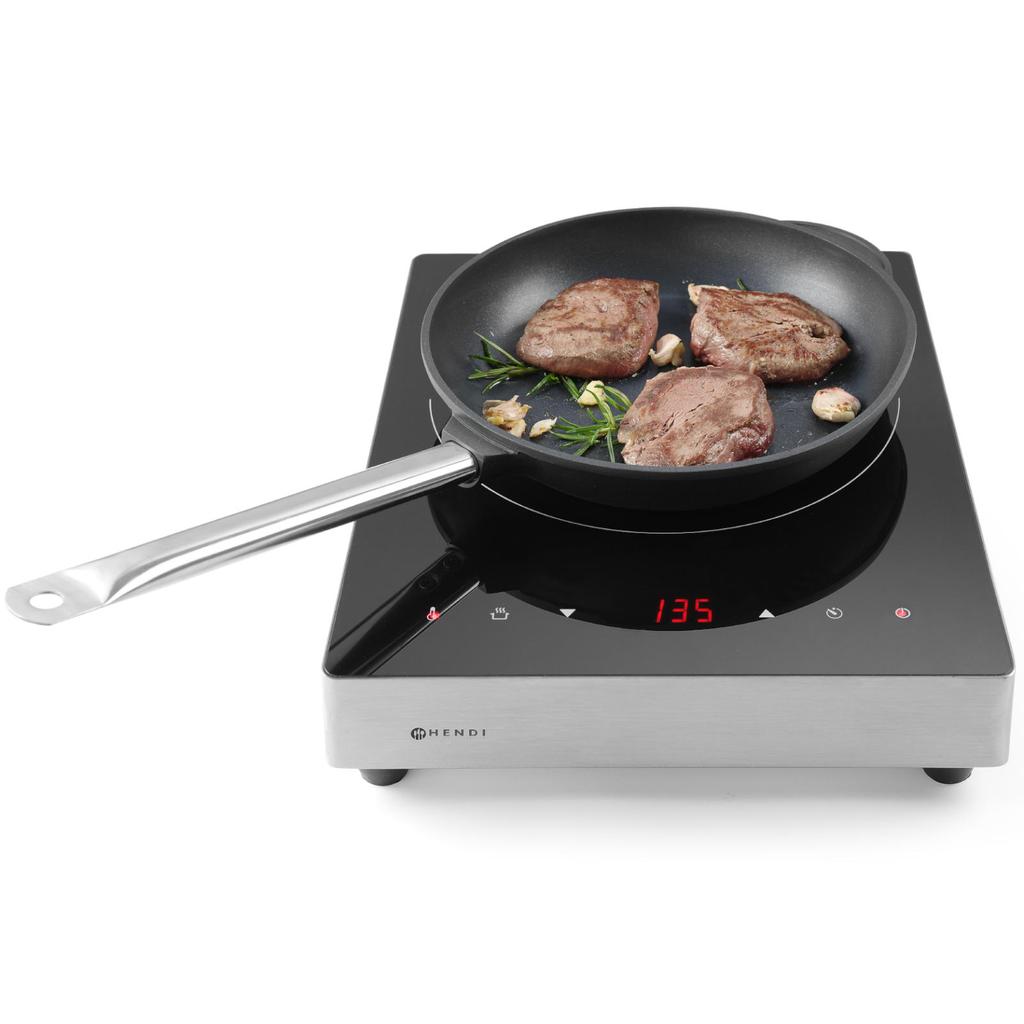 Induction Frying Pan Profi Line, Die-Cast Aluminum With Titanium Coating, Dia. - Hendi 629345