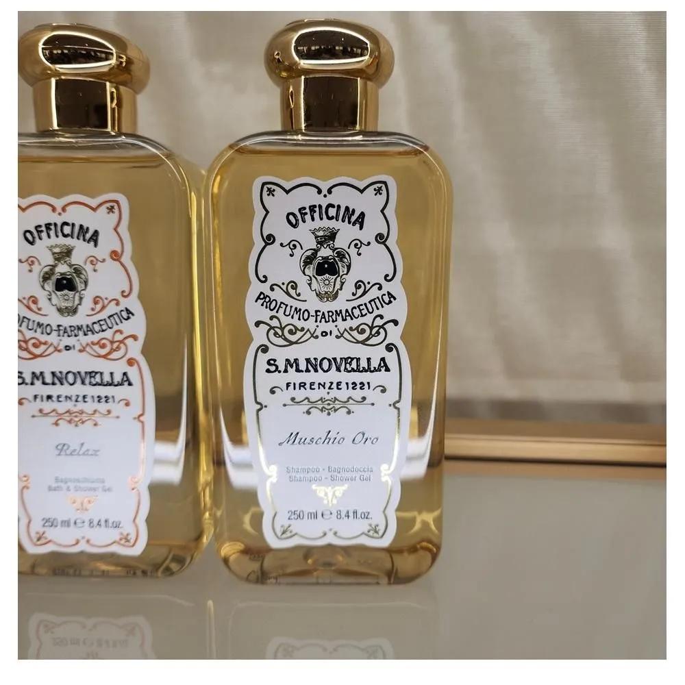 Santa Maria Novella MUSCHIO ORO Шампунь и гель для душа 250 мл 1 шт.