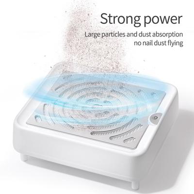 Professional Nail Dust Collector For Manicure Extractor Fan For Manicure Dust Absorber With Removable Filter