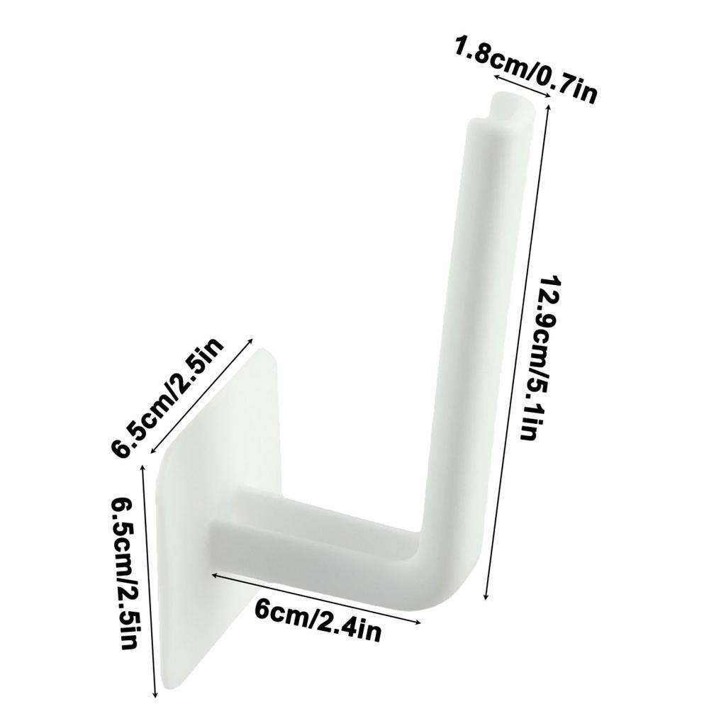 Hanging Keys Hooks Sticky Versatile Small White No Need To Punch Holes