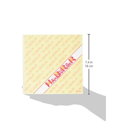 Maruai Fukusuke Industrial Burger Bags No. 18 Hamburger, 100 count