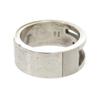 Used AUTHENTIC GUCCI Cutout GRing Silver Silver925 #11(JP Size)
