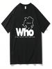 Jimin Muse Who T Shirt New Fashion unisex_Wounisex Letter Print Is My Heart Waiting For Tshirt Unisex Vintage Tees Shirts Korea