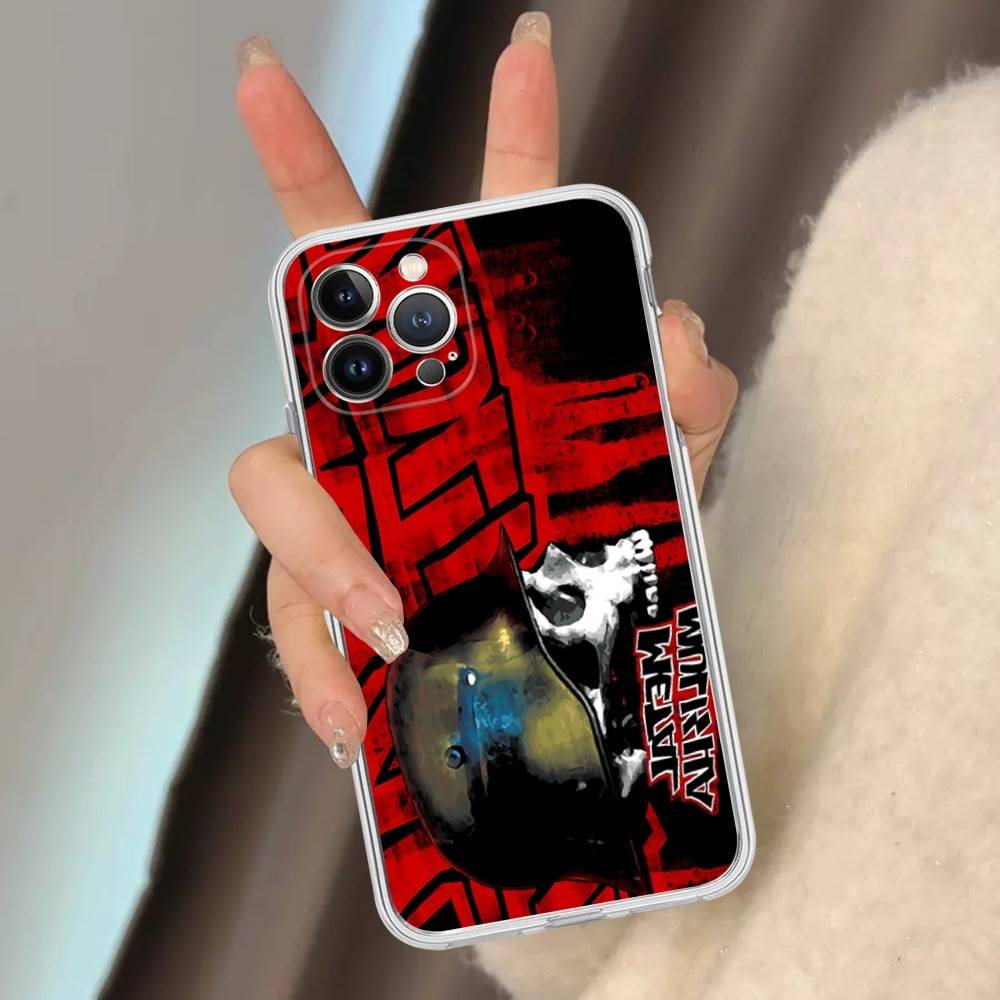 Motocross Metal Mulisha For IPhone 17 16 15 14 13 12 Mini 11 Pro Max Transparent Case
