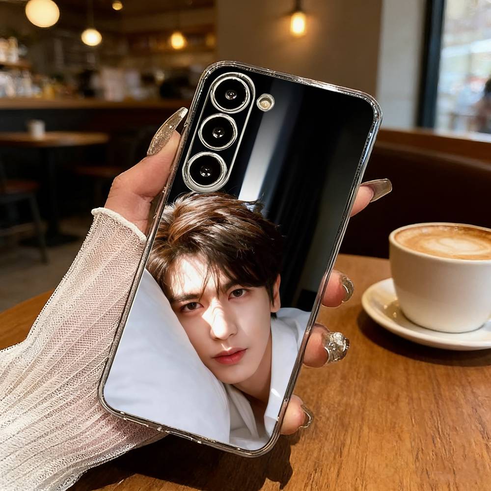 P-Pursuit of Jade-Zhang Linghe Phone Case For Samsung S25,S24,S21,S22,S23,S30,Ultra,S20,Plus,Fe,Lite Transparent Cover Samsung S20fe