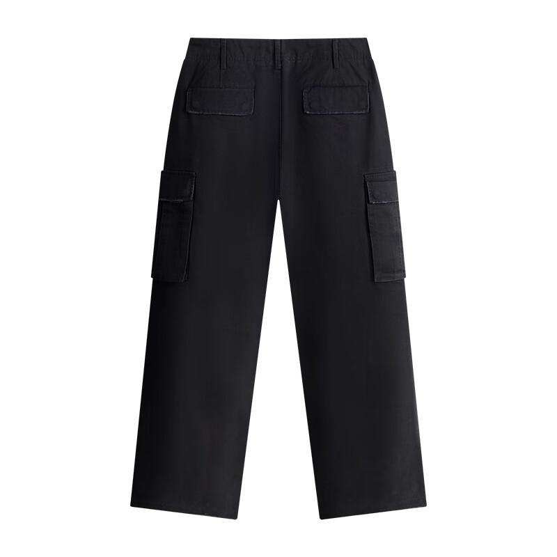 NVG·YOUNG Men's 100% Cotton Straight-Leg Cargo Pants