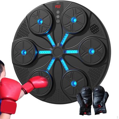 Boxing Machine, Trainer with Gloves Sandbag Equipment, Music Wall Target