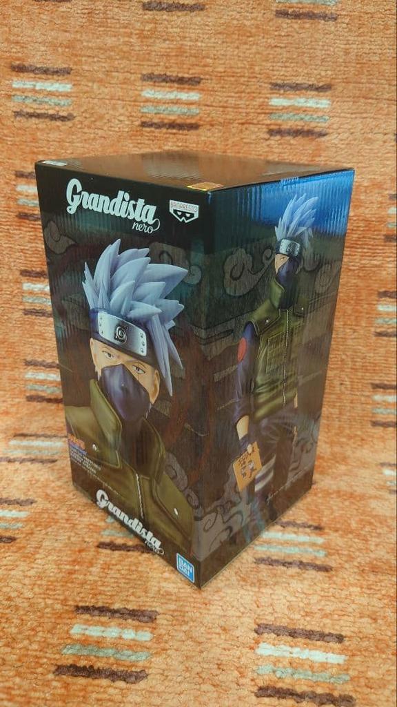 [USED] Naruto Uzumaki Figure Grandista Nero Kakashi Overseas Exclusive Overseas Authentic