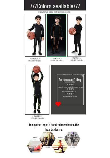 Men's and Kids' Quick-Dry Velvet Sportswear Set: Long Sleeve Tight-Fit for Running and Fitness