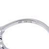 4℃ 5P Ring K18 white gold/diamond #4.1(US Size) 1.6g Women Used