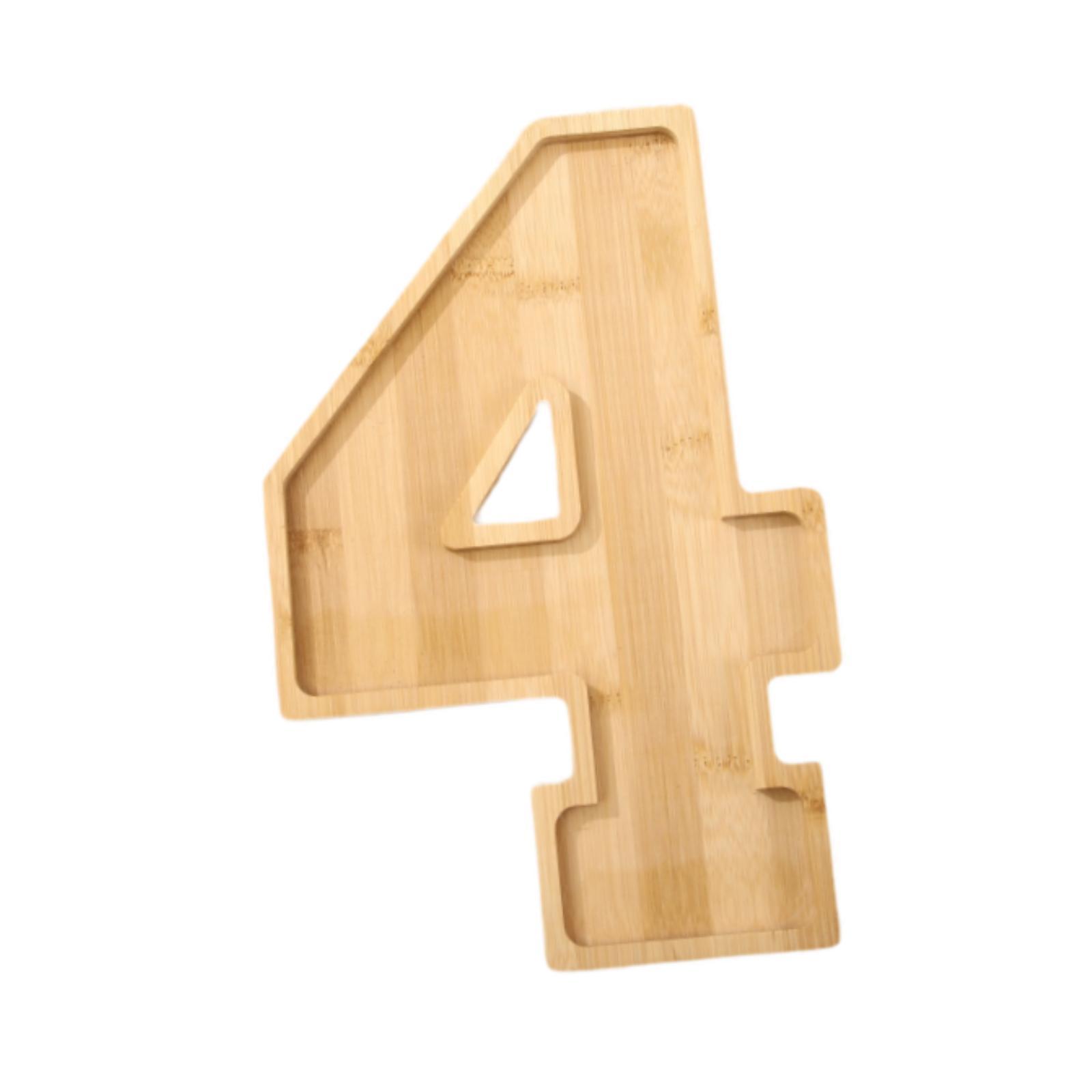 Decorative Serving Platter Wooden Tray Luxury Table Decoration Tray for Fruit Appetizer Dessert Snack 1
