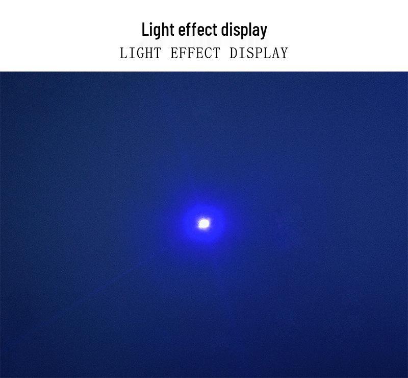 16x60mm 30mW 450nm Blue Laser Module with Adjustable Focus and Starry Sky Projection