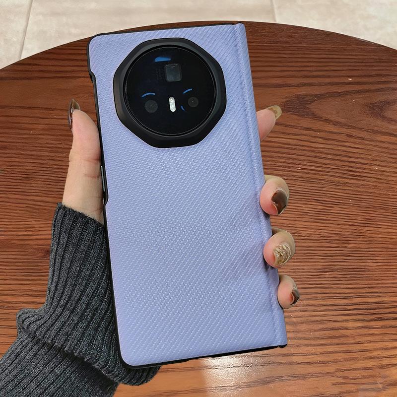 Applicable to Honor magic v6 mobile phone case all-inclusive center shaft new folding screen v5 shell fashionable premium v3 leather case