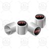 BSM1 Emblems 4pcs GT Lightning Emblem Car Wheel Tire Valve Caps Tyre Rim Stem Dust Covers For Volkswagen GTI Passat Jetta Golf 5 6 7 Ld2