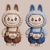Labubu Cartoon Keychain Pendant Cute Doll Pendant Toy Decoration Car Key Accessories Gifts