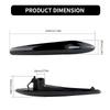 2Pcs For Alfa Romeo 159 Typ 939 2005-2012 Brera Typ 939 2005-2012 Blinker Light Car Side Marker Signal Light Lens Cover 60691106