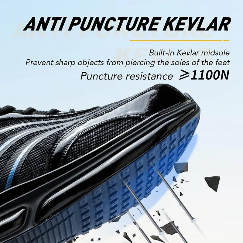 steel toe work safety boots comfortable safety man shoes 48 industrial safety shoes men for work light weight sneakers for work