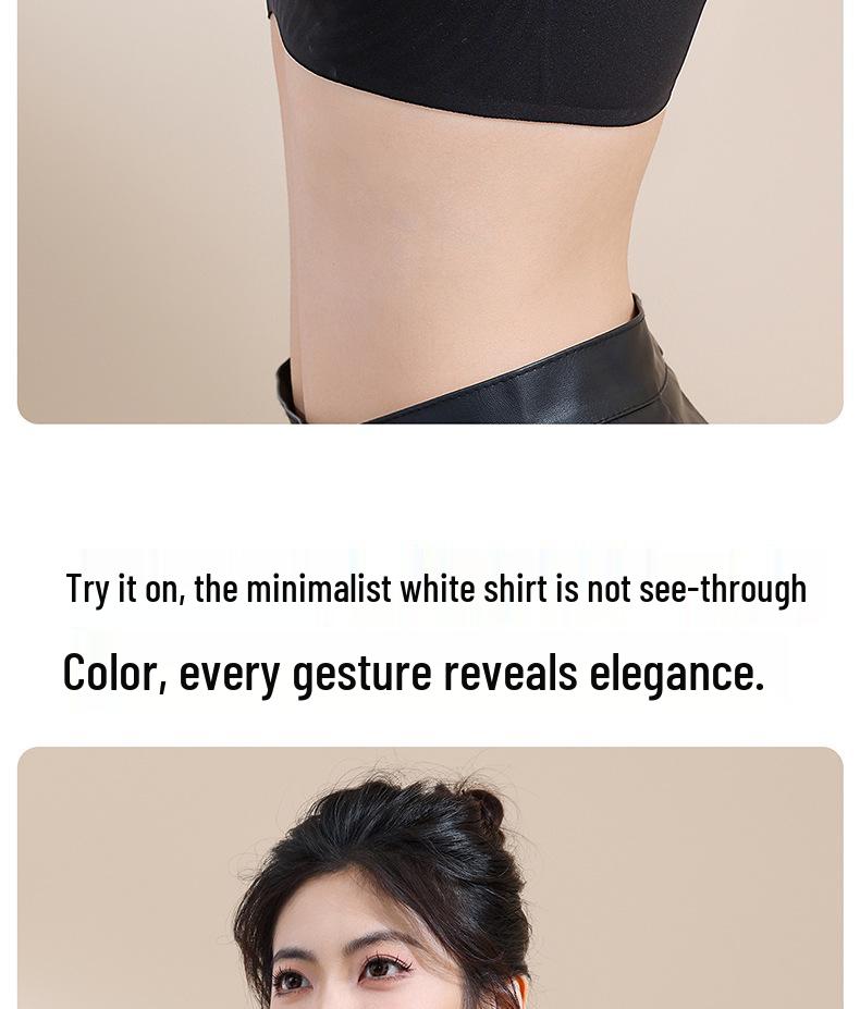 Seamless Pull-On Women's Underwear: Anti-Sagging, Side Support for Underarm Fat, Breathable, Comfortable, Adjustable, Jelly Soft Support Bra.