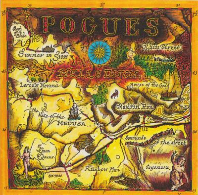 CD POGUES - Hell's Ditch 4228469992 Island Records 1990 US Rock Použité